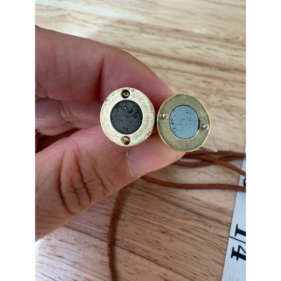 Kate Spade Saturday New York Beaded Confetti Statement Necklace W/ Leather Cord - Picture 16 of 16